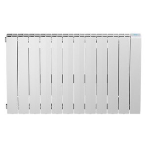 Radiateur électrique horizontal Blanc satiné AXINO 2000W - INTUIS M142117