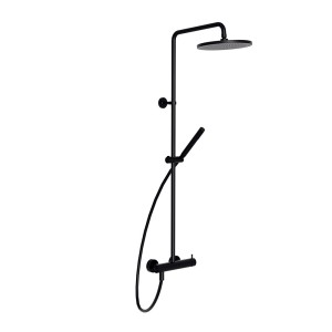 Colonne De Douche Mitigeur Theta Blackmat - CRISTINA ONDYNA TE40913