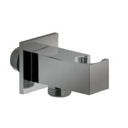 Applique prise d'eau carrée Métal Brossé Hydrothérapie - CRISTINA ONDYNA PD44777