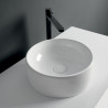 Vasque lave-mains céramique à poser Blanc Brillant - CRISTINA ONDYNA WS10601
