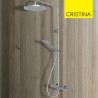 Colonne de douche thermostatique Chromé Prime - CRISTINA ONDYNA PE45851