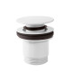 Bonde de vidage clic-clac Simple-Rapid pour lavabo Blanc - TRES 24284010BL