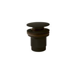 Bonde de vidage clic-clac Simple-Rapid pour lavabo Noir bronze - TRES 24284010KMB 