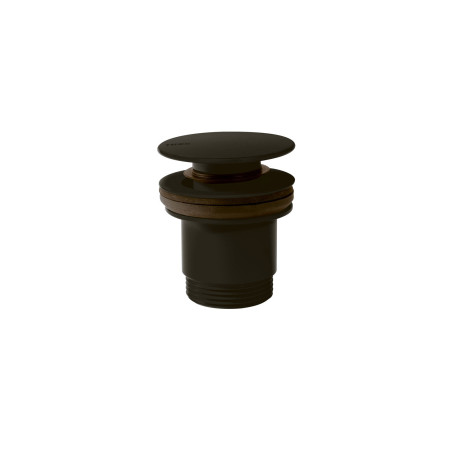 Bonde de vidage clic-clac Simple-Rapid pour lavabo Noir bronze - TRES 24284010KMB 