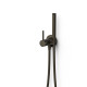 Mitigeur encastré avec douche pour WCÀ eau chaude et eau froide Noir bronze - TRES 134123KMB