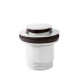 Bonde de vidage clic-clac Simple-Rapid pour lavabo Blanc - TRES 24284020BL