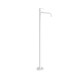 Mitigeur sur pied pour lavabo1 colonne verticale d’alimentation Blanc mat - TRES 26285305BM