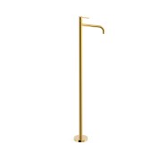 Mitigeur sur pied pour lavabo1 colonne verticale d’alimentation Or 24K - TRES 26285305OR 