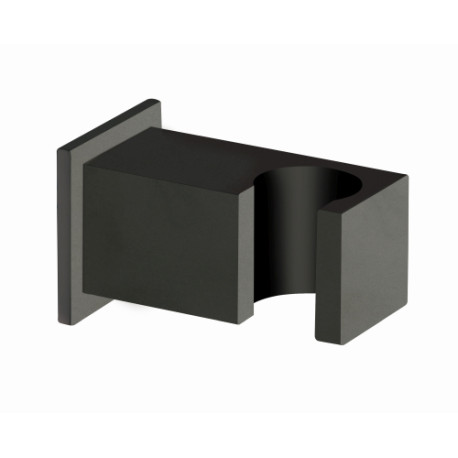 Support douchette carré mural Métal Brossé - CRISTINA ONDYNA PD44877