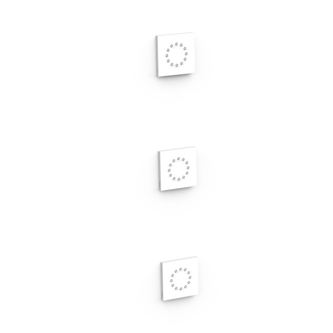 3 jets d’hydromassage encastrés Blanc mat - TRES 13451501BM 