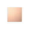 Pommeau de douche encastré au plafond Or Rose Mat 24K - TRES 13495101OPM