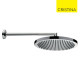 Pomme de douche avec bras Ø 280 mm Chromé Apice - CRISTINA ONDYNA PD04351