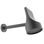 Pomme de douche spot avec bras Noir Mat Apice - CRISTINA ONDYNA PD10013