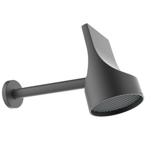 Pomme de douche spot avec bras Noir Mat Apice - CRISTINA ONDYNA PD10013