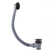 Bonde de vidage clic-clac pour baignoire Noir Mat - TRES 03453420NM