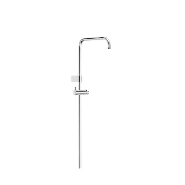 Barre de douche adaptable au robinet thermostatique mural Chrome - TRES  03463506 - Vita Habitat