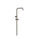 Barre de douche adaptable au robinet thermostatique mural Noir bronze - TRES 03463502KMB