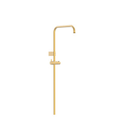 Barre de douche adaptable au robinet thermostatique mural Or Mat 24K - TRES 03463502OM 