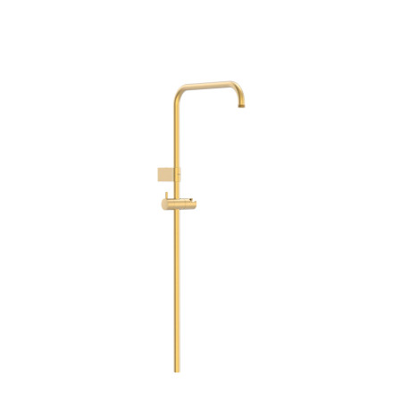 Barre de douche adaptable au robinet thermostatique mural Or Mat 24K - TRES 03463502OM 