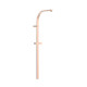 Barre de douche longue adaptable au robinet thermostatique mural Or Rose Mat 24K - TRES 03463505OPM