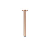 Bras de plafondPour pommeau de douche. Longueur : 280 mm. Or Rose Mat 24K - TRES 13462102OPM