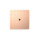 Pommeau de douche encastré au plafondAvec 2 types de jet Or Rose Mat 24K - TRES 13495102OPM