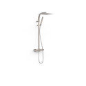 Ensemble de robinet thermostatique mural à 2 voies pour douche Acier - TRES 19039306AC 