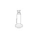 Douchette évier. 2 types de jet. R1/2" Chrome - TRES 913049310