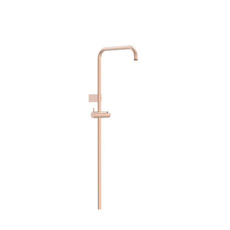 Barre de douche adaptable au robinet thermostatique mural Or Rose Mat 24K - TRES 03463502OPM 