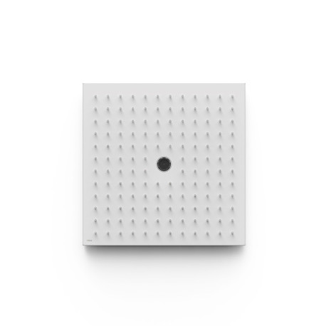 Pommeau de douche encastré au plafondAvec 2 types de jet Blanc mat - TRES 13495102BM 