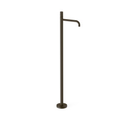 Mitigeur sur pied pour lavabo1 colonne verticale d’alimentation Noir bronze - TRES 26285306KMB 