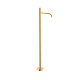 Mitigeur sur pied pour lavabo1 colonne verticale d’alimentation Or 24K - TRES 26285306OR