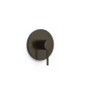 Pièce apparente pour boîtier encastré 1 voie Rapid-boxPièce apparente Noir bronze - TRES 26227810KMB