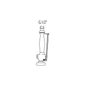 Douchette R1/2" Chrome - TRES 9134481 