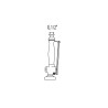 Douchette R1/2" Chrome - TRES 9134481 