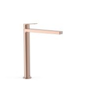 Mitigeur XXL pour lavaboFlexibles d’alimentation G3/8. Or Rose Mat 24K - TRES 21180301OPM 