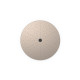 Pommeau de douche encastré au plafondAvec 2 types de jet (pluie/free flow) Acier - TRES 13495002AC