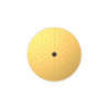 Pommeau de douche encastré au plafondAvec 2 types de jet (pluie/free flow) Or Mat 24K - TRES 13495002OM 