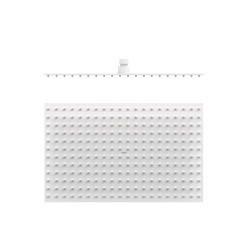 Pommeau de doucheExtra-fin  Blanc mat - TRES 134315008BM 