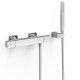 Robinet thermostatique mural Over-wall pour doucheDouchette à main Chrome - TRES 19016469