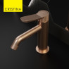 Mitigeur lavabo avec vidage up&down Or Rose Brossé East Side - CRISTINA ONDYNA ES22034P