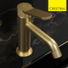 Mitigeur lavabo avec vidage up&down Or Brossé East Side - CRISTINA ONDYNA ES22096P