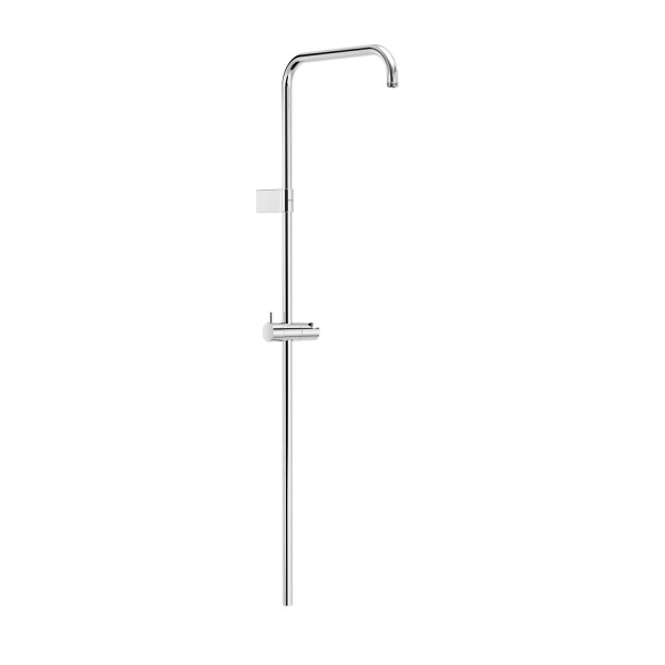 Barre de douche adaptable au robinet thermostatique mural Chrome - TRES  03463506 - Vita Habitat