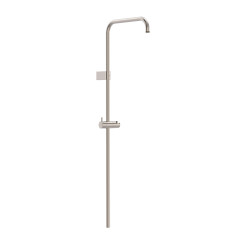 Barre de douche longue adaptable au robinet thermostatique mural Acier - TRES 03463501AC 