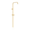 Barre de douche longue adaptable au robinet thermostatique mural Or Mat 24K - TRES 03463501OM