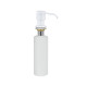 Distributeur de savon encastré au plan de toilette Blanc mat - TRES 13474110BM