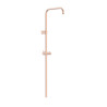 Barre de douche longue adaptable au robinet thermostatique mural Or Rose Mat 24K - TRES 03463501OPM 