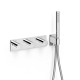 Robinet thermostatique encastré à 3 voies B-system Chrome - TRES 30735301