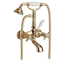 BAIN/DOUCHE CHAMBORD + ACCESSOIRES DORE - CRISTINA ONDYNA CH10252