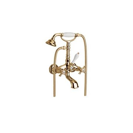 BAIN/DOUCHE CHAMBORD + ACCESSOIRES DORE - CRISTINA ONDYNA CH10252